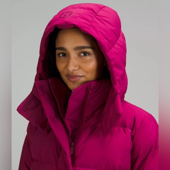 NEW Women's Wunder Puff Jacket Manteau Size 12 Pomegranate - Picture 3 of 12